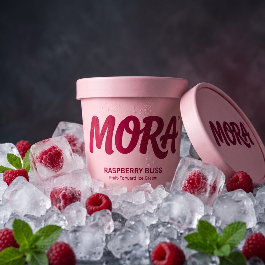 MORA Raspberry Bliss — Pint on ice