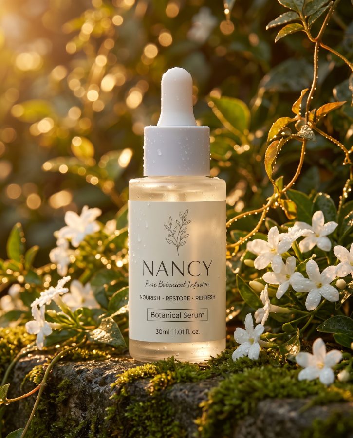 Nancy botanical serum reflection